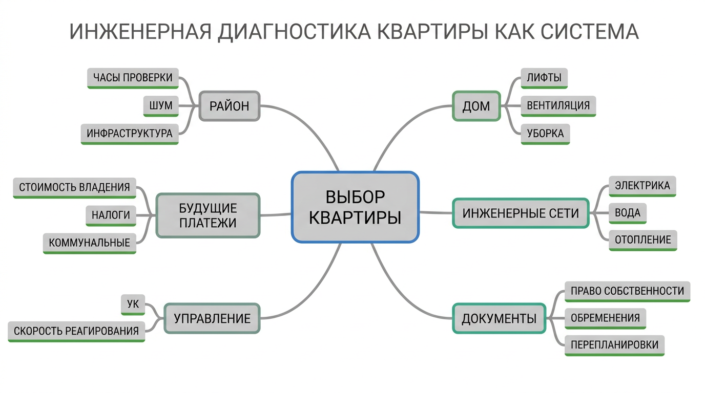 Почему квартиру полезно оценивать как работающую систему