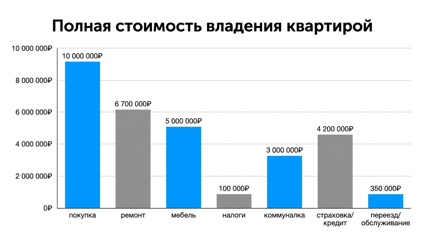 Как посчитать полную стоимость владения